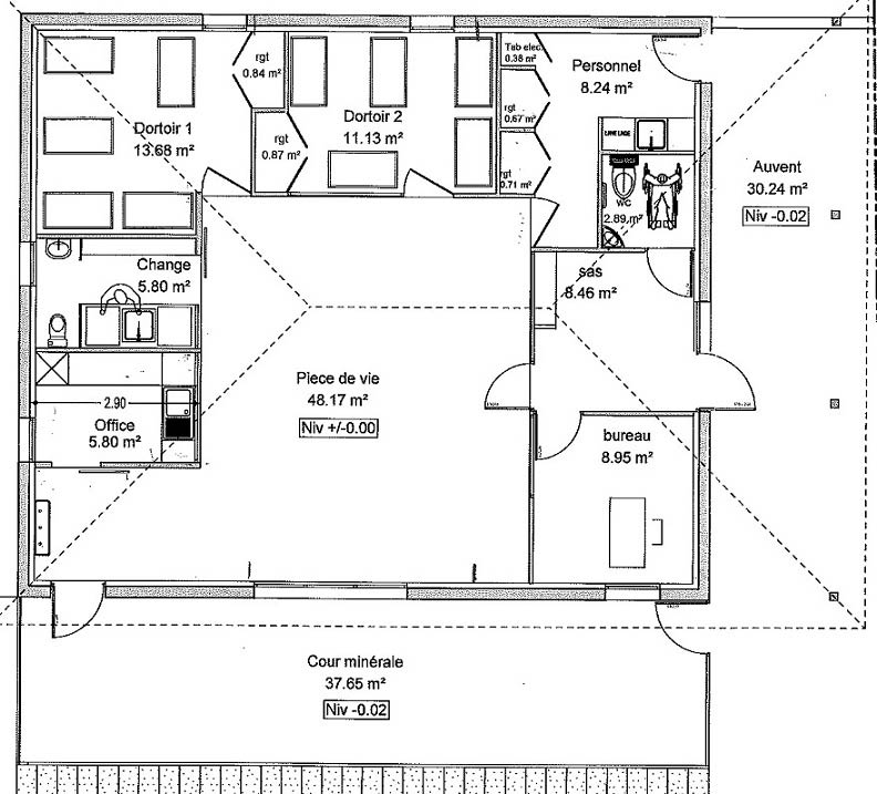 Plan micro crèche