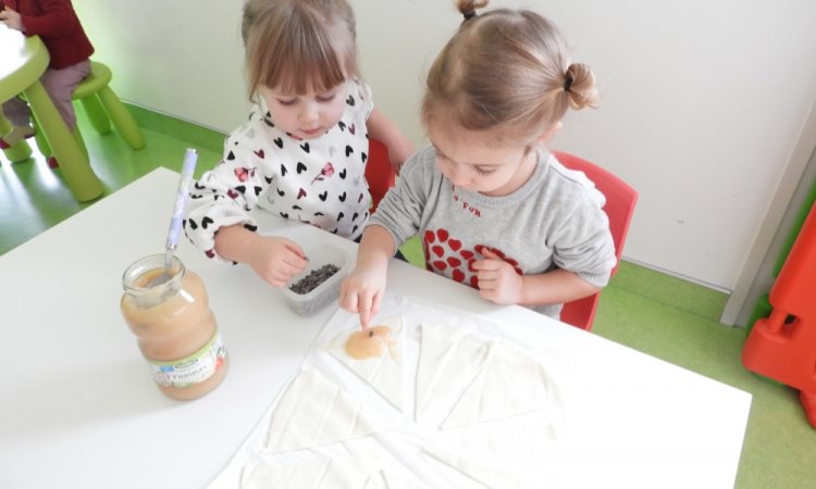 Confection galette chez Les Bisounours 