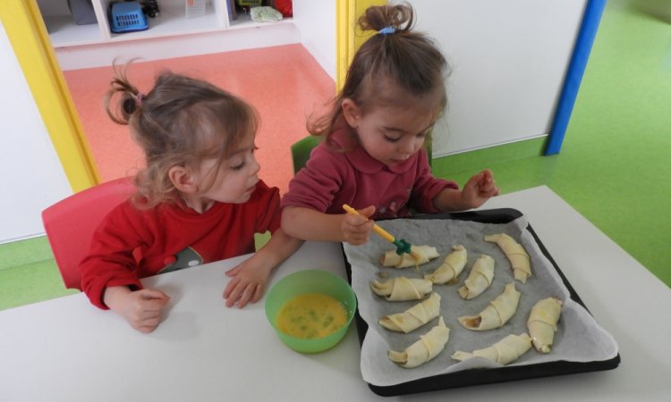 Confection galette chez Les Bisounours 